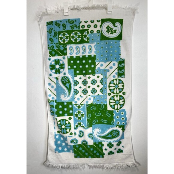 Vintage Fieldcrest Towel Fringe Made In USA Towels Set (2) - Picture 15 of 16